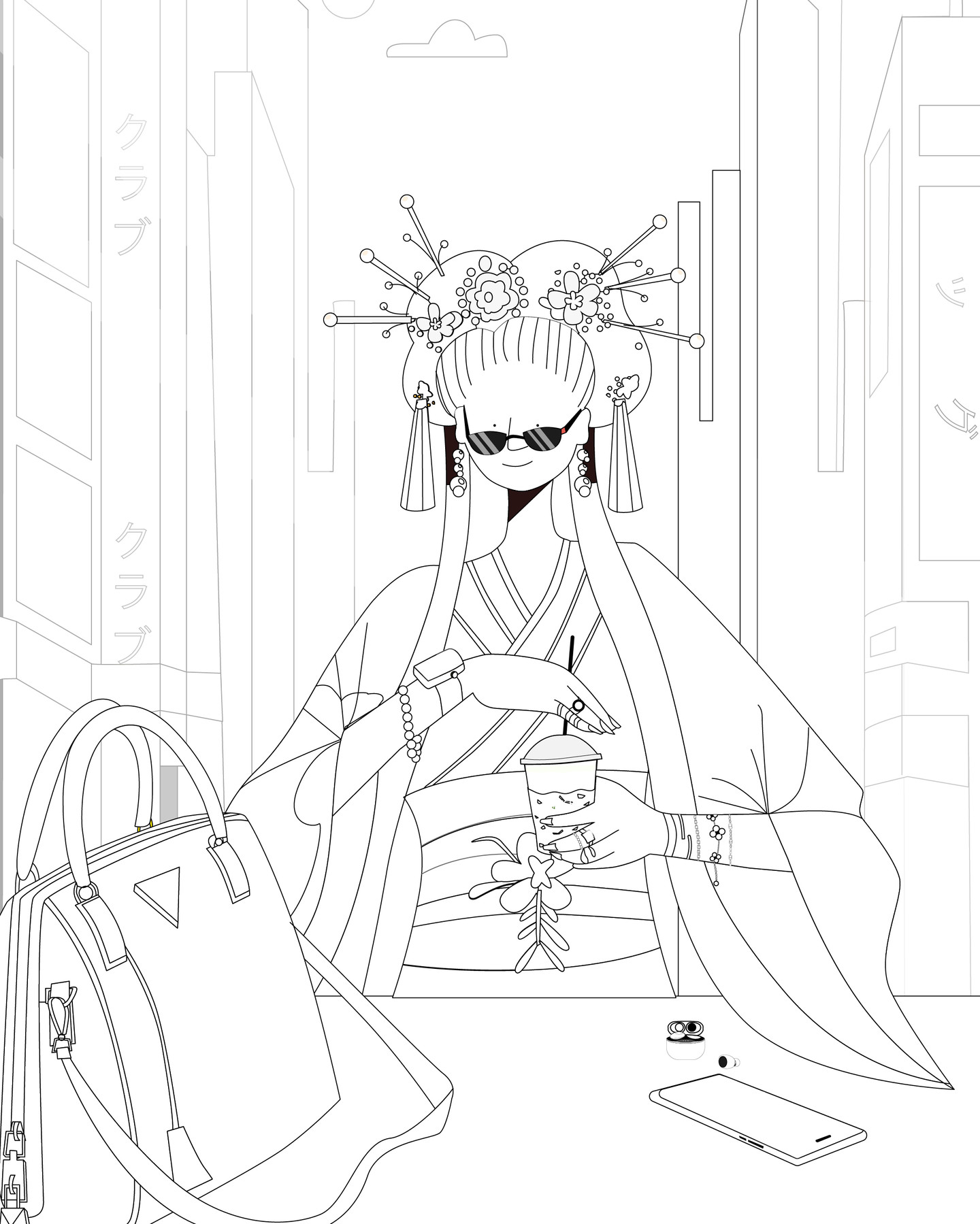Luxury Meets Modern Japan — detail