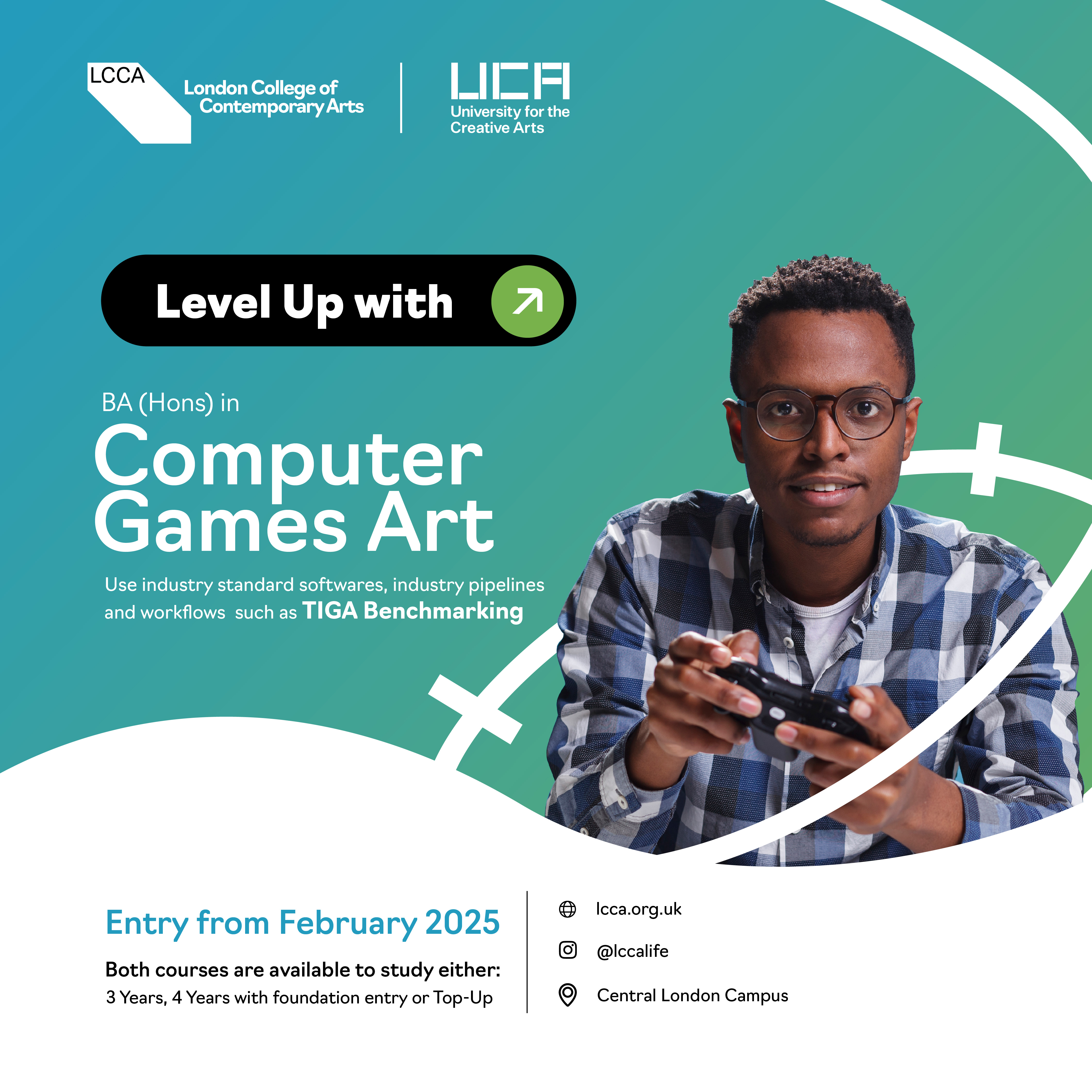 LCCA ad creative