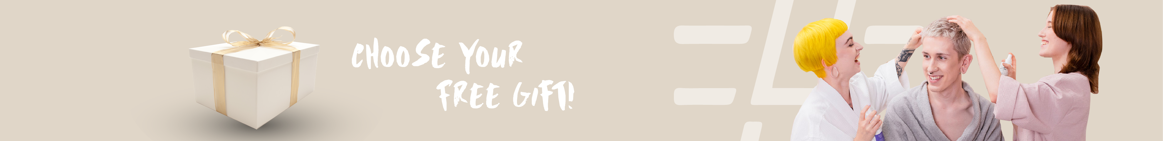 Four Reasons — choose your free gift header